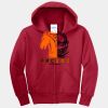Youth Core Fleece Full Zip Hooded Sweatshirt Thumbnail