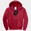 Youth Core Fleece Full Zip Hooded Sweatshirt Thumbnail