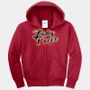 Youth Core Fleece Full Zip Hooded Sweatshirt Thumbnail