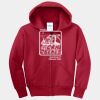 Youth Core Fleece Full Zip Hooded Sweatshirt Thumbnail